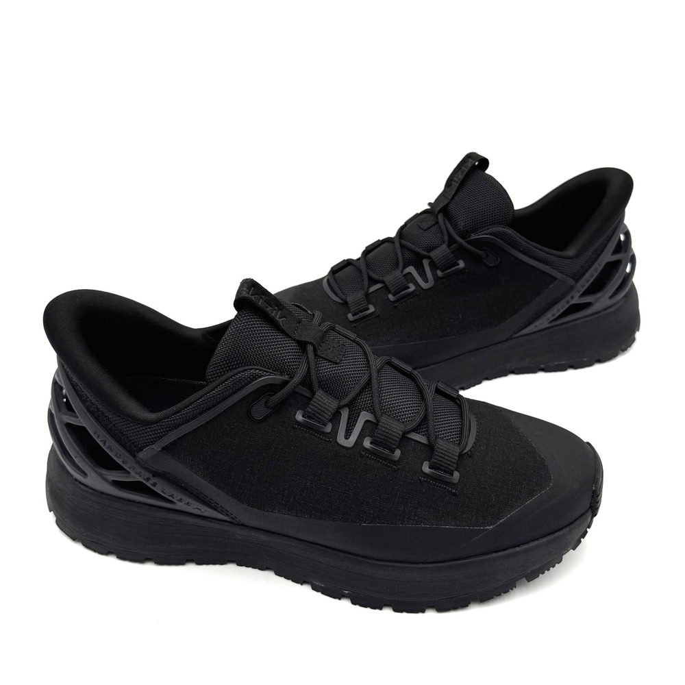 KIZIK Wasatch Hands Free Sneakers Men 9 Black Wide 2E Athleisure Slip On Work